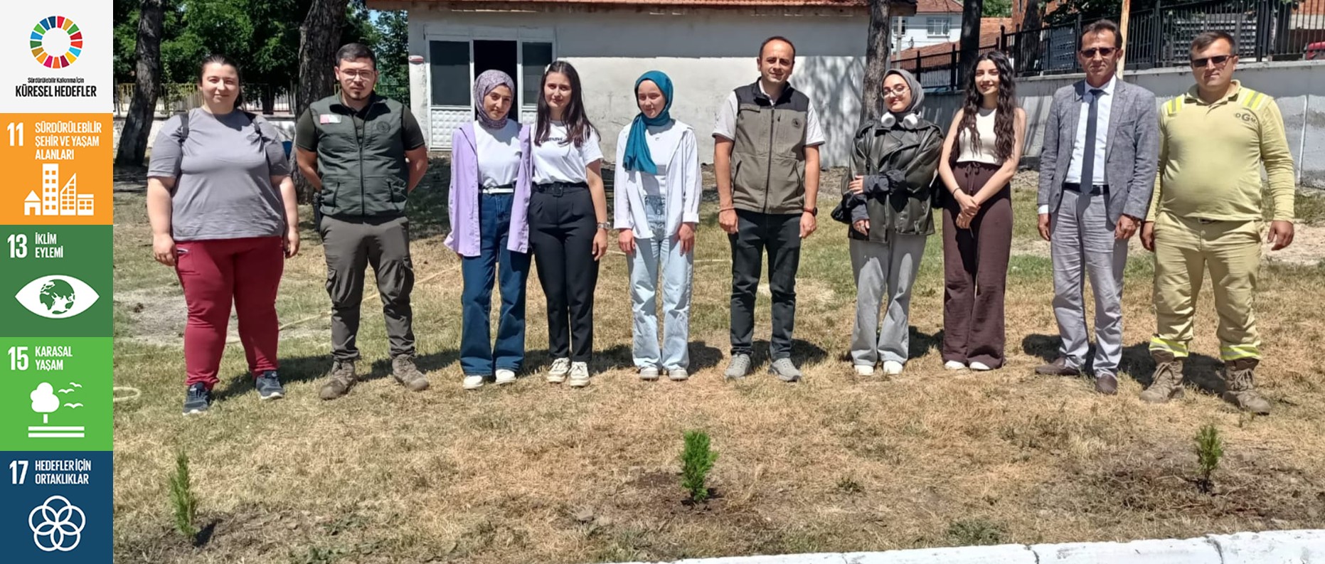 Meslek Yüksekokulumuzda Fidan Dikme Etkinliği Gerçekleştirildi