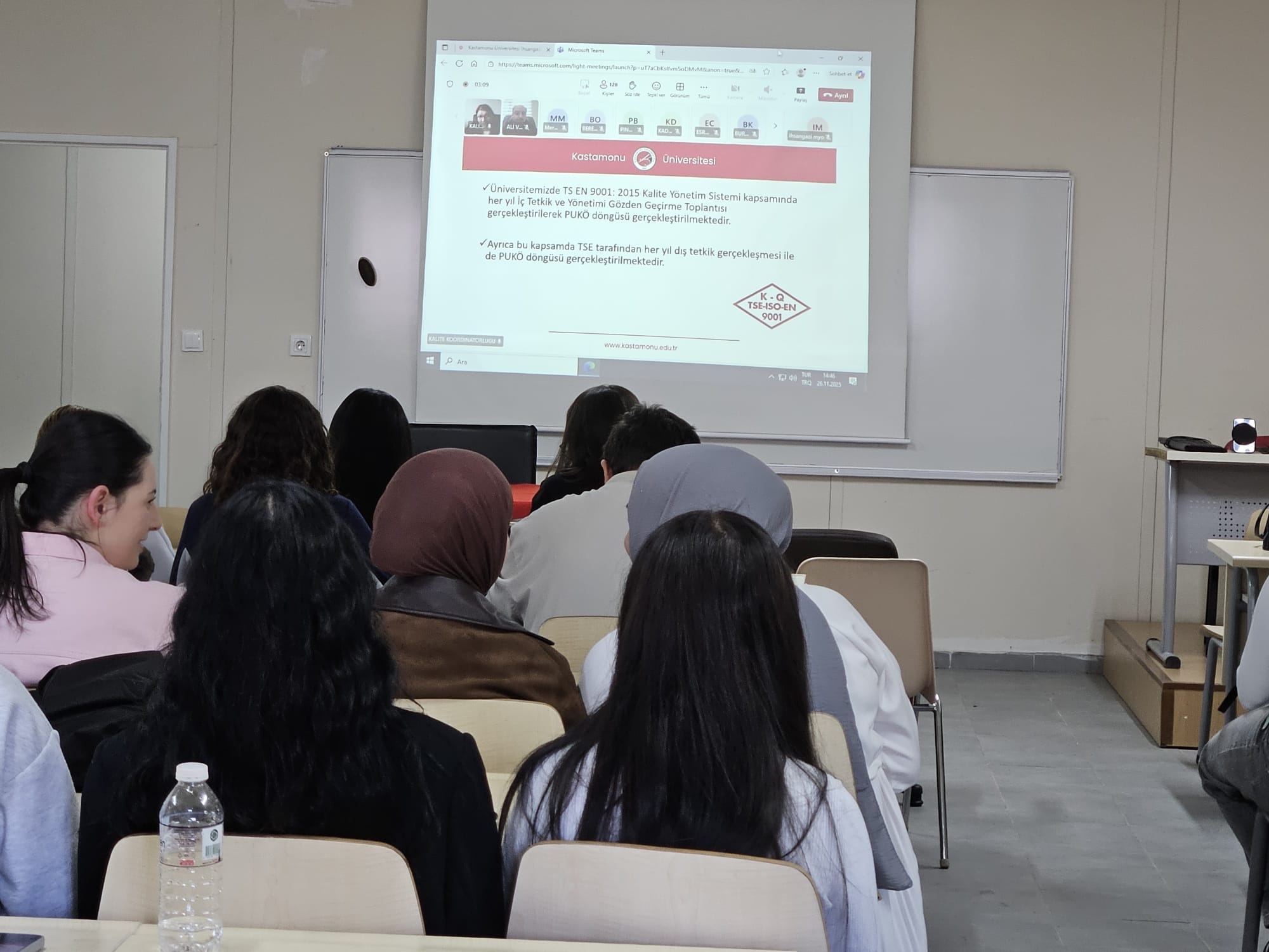 Öğrencilerimize Yönelik Kalite Kültürünü Yaygınlaştırma Eğitimi