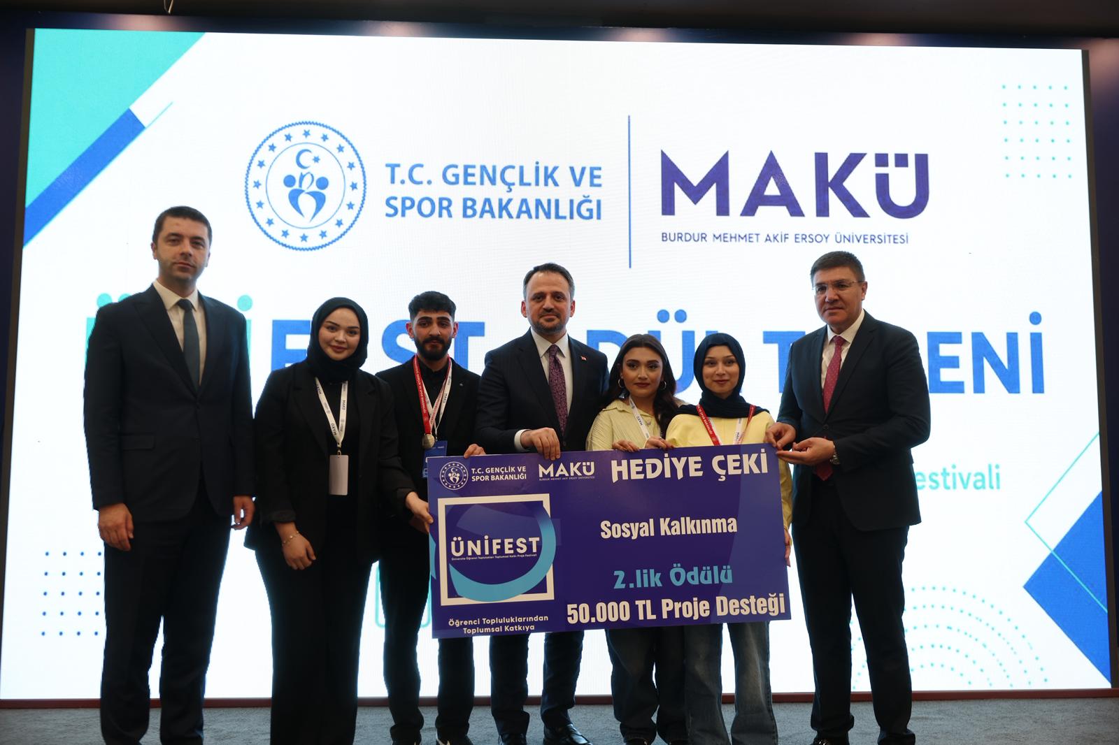 Hayvancılık ve Yaban Hayatı Topluluğu’ndan ÜNİFEST’te Büyük Başarı: Türkiye İkinciliği