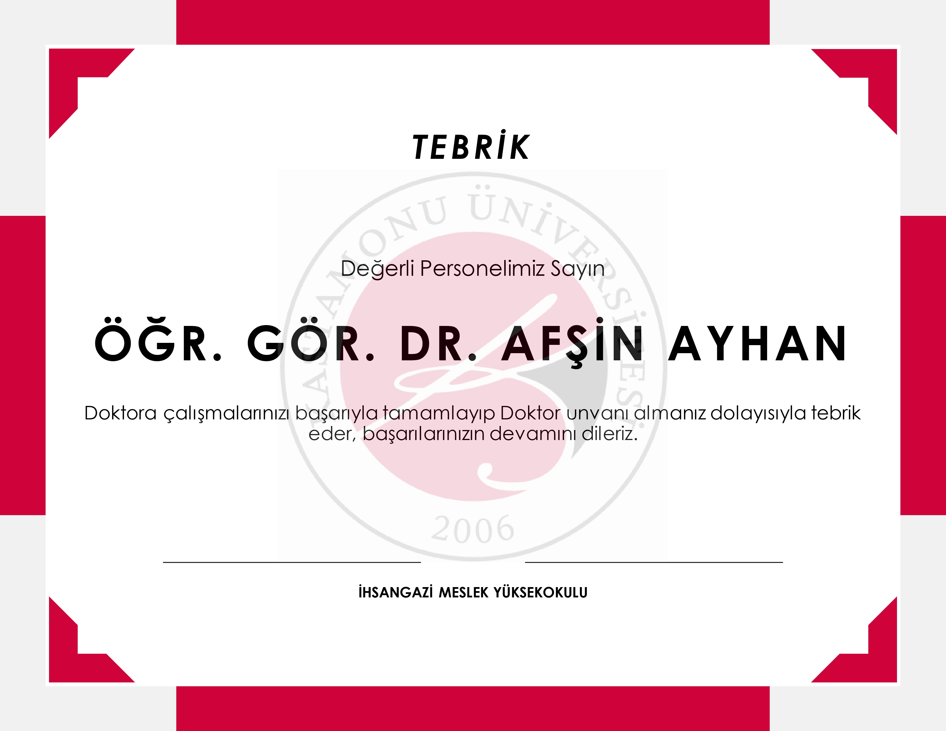 Tebrik